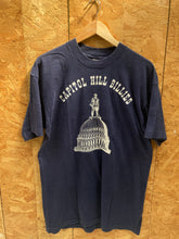 Vintage 90s Capitol Hill Billies blues jazz band navy blue t-shirt size large